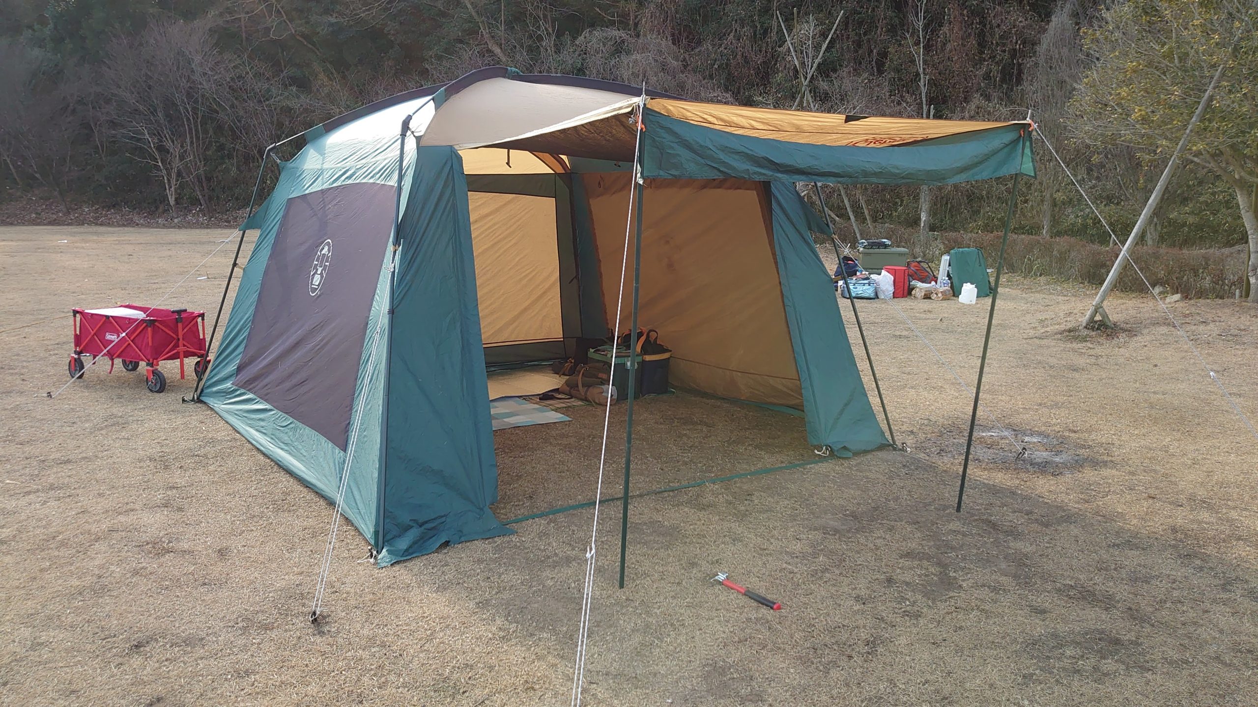 城の湯温泉センターキャンプ場