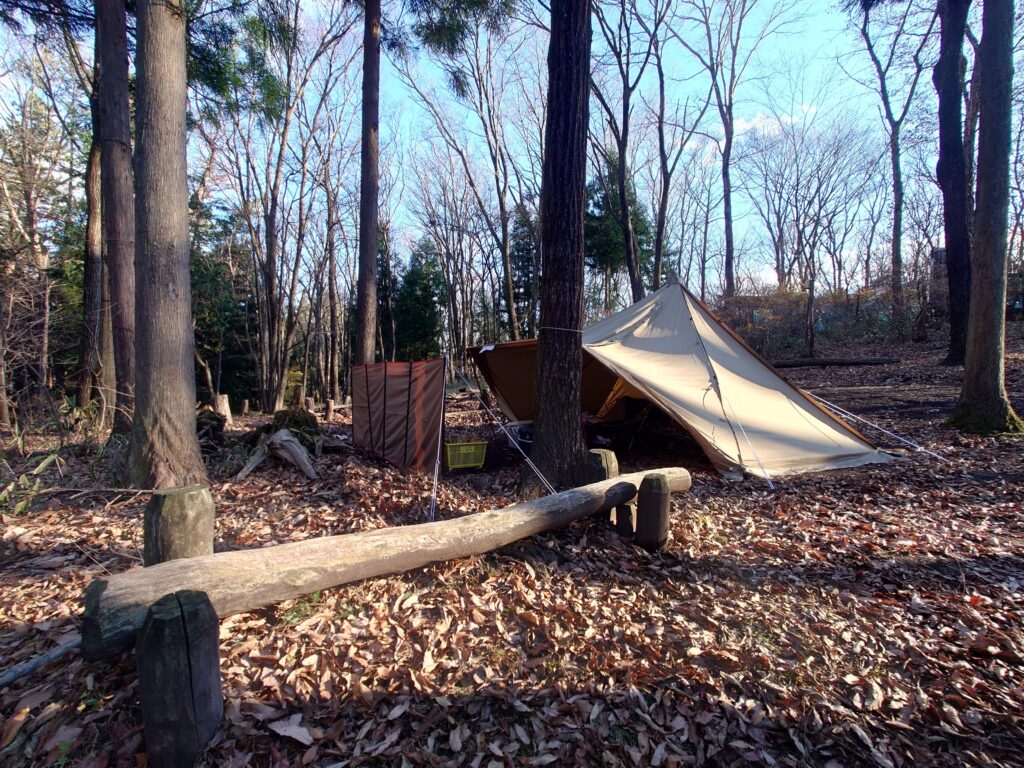 タッソT/C七角形張り出しスタイルと陣幕mini