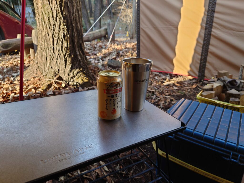 キリン一番搾りとスタンレータンブラー