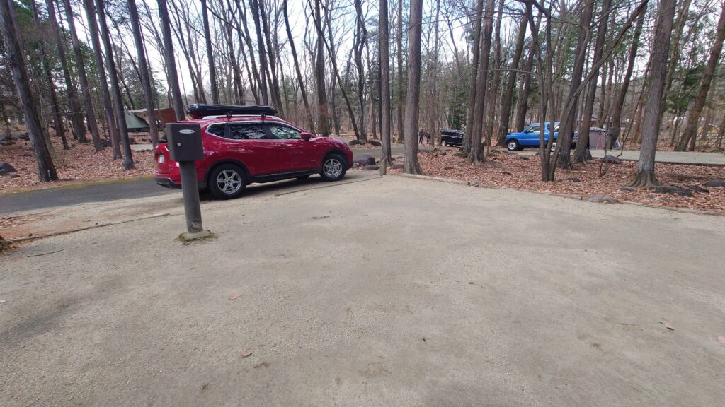 オートサイトの電源と駐車スペース