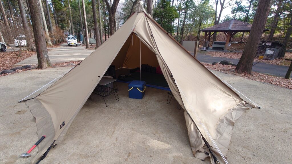 タッソT/C八角形の正面出入り口