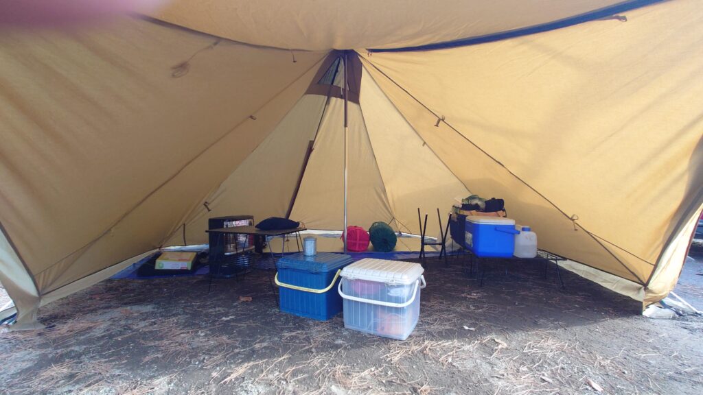 タッソTC七角形張り出しバージョン正面から内側のアップ