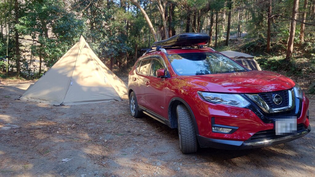 タッソ七角形と愛車