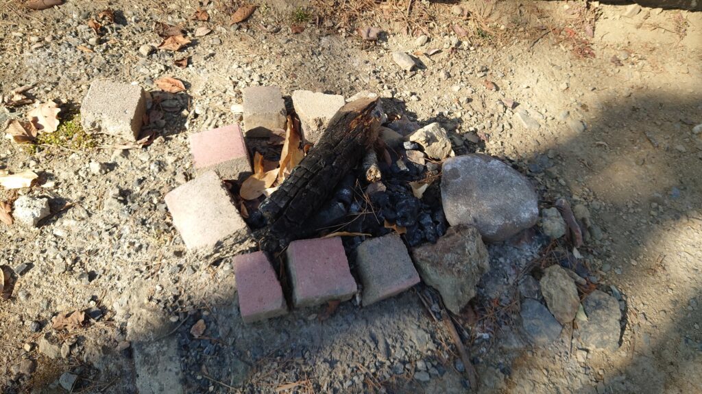 区画サイトのかまど１