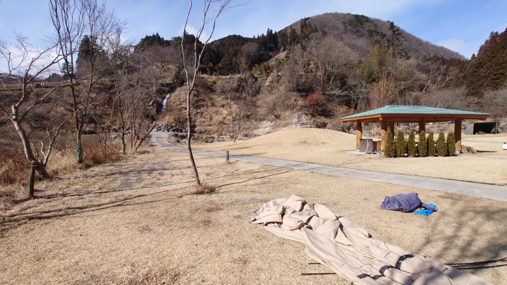 ソロカマTC設営、場所決め