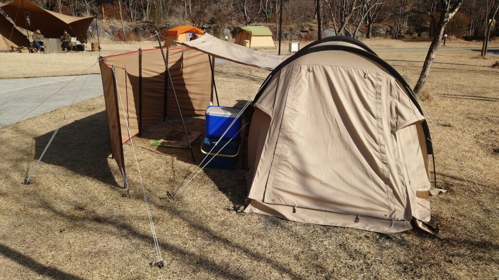 ソロカマTCと陣幕mini