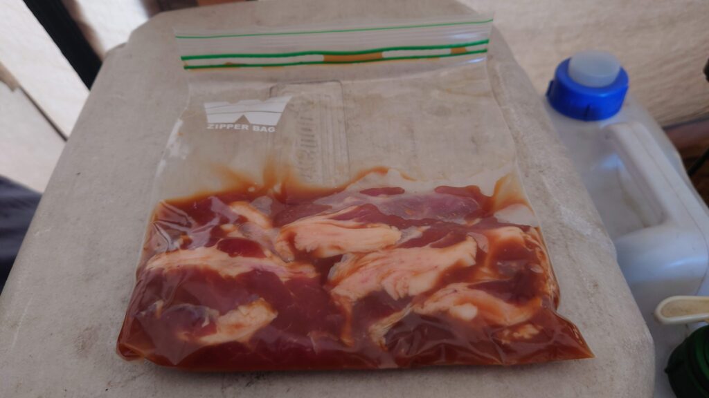 豚バラ肉のカルピス漬け