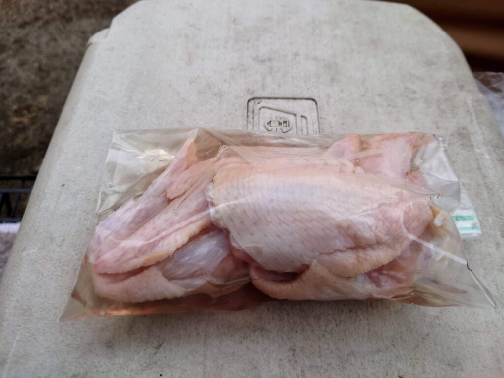 家事ヤロウ手羽先の海水焼き