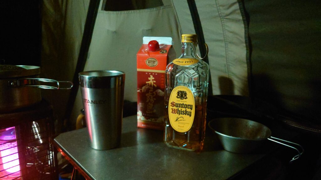 赤霧島とサントリー角