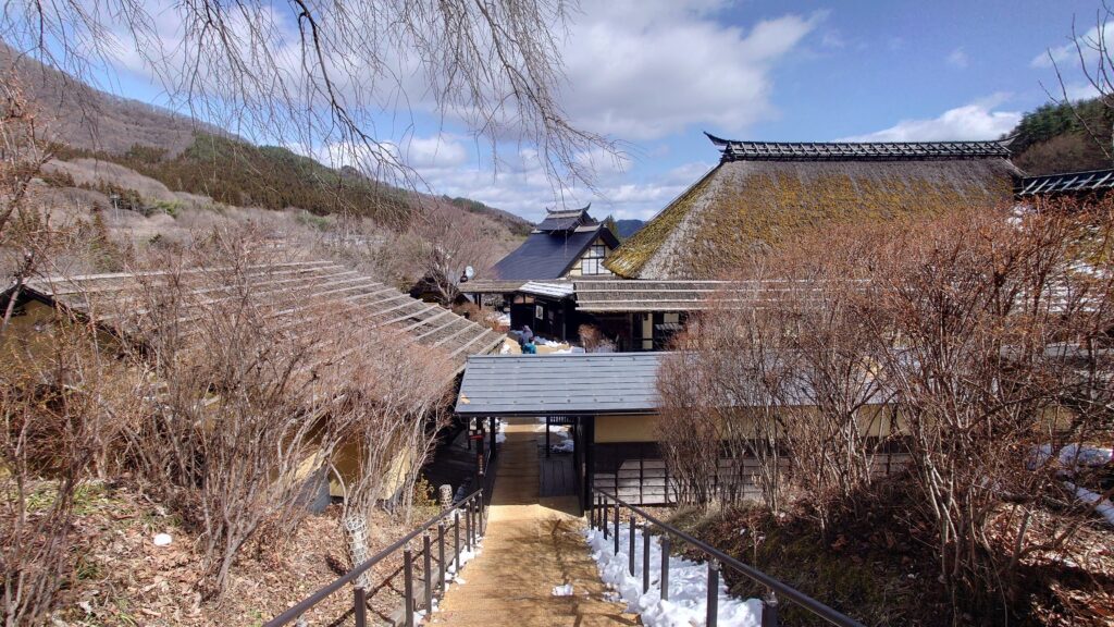 かやぶきの郷薬師温泉旅籠内部