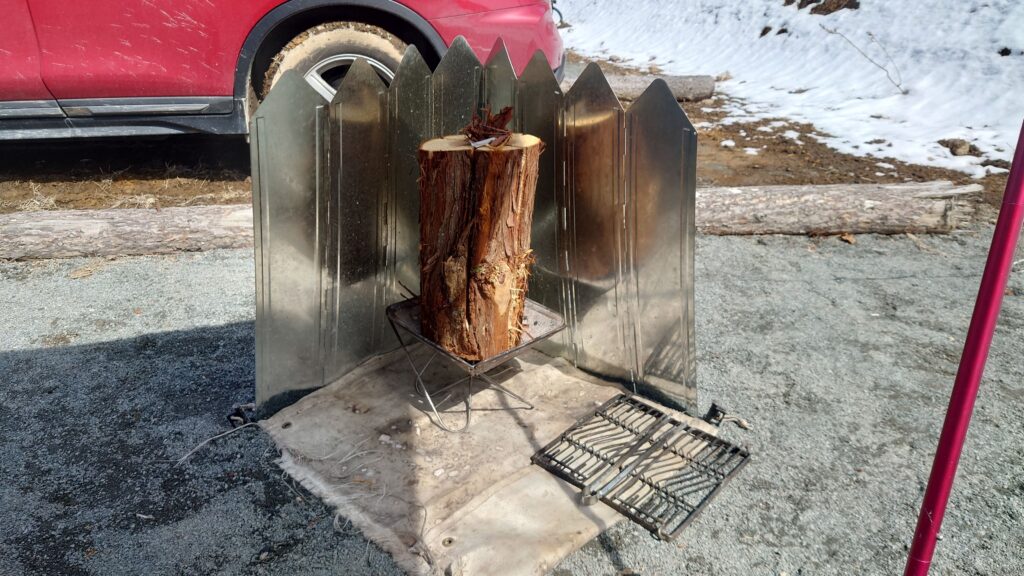 スウェーデントーチ&焚火シート