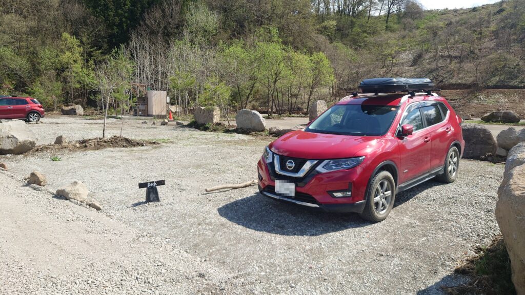 ブルーサミットオートキャンプ場ストリートエリアDeck