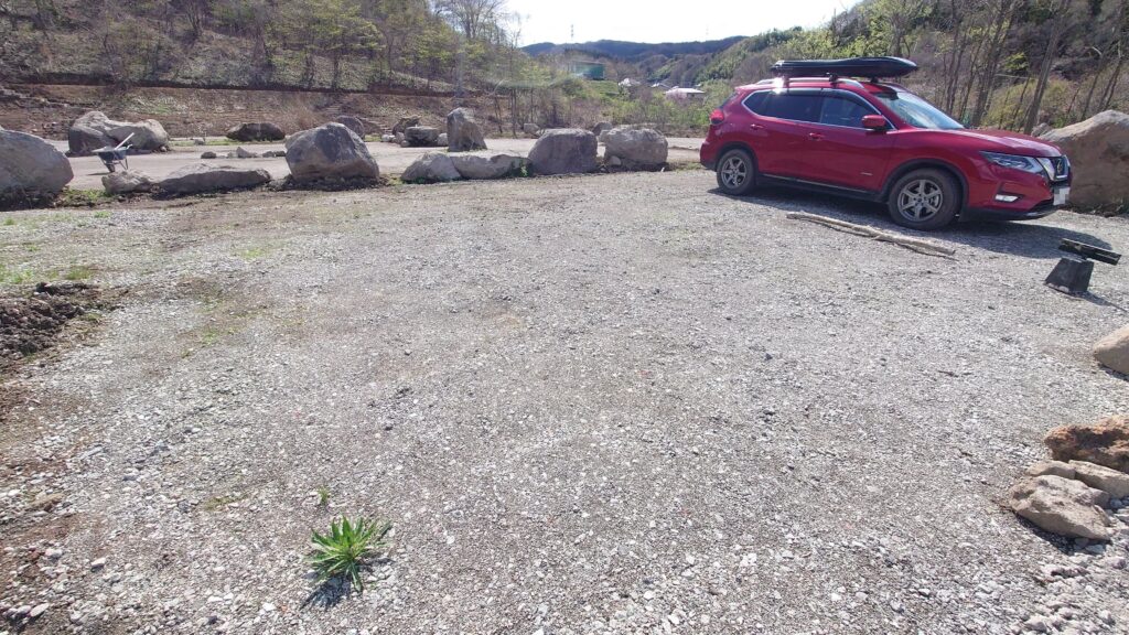 ブルーサミットオートキャンプ場ストリートエリアDeckテントエリア