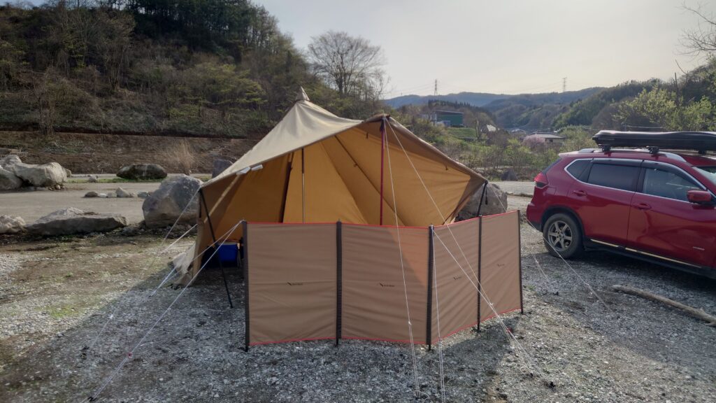 タッソTC六角形張り出しスタイル&陣幕mini