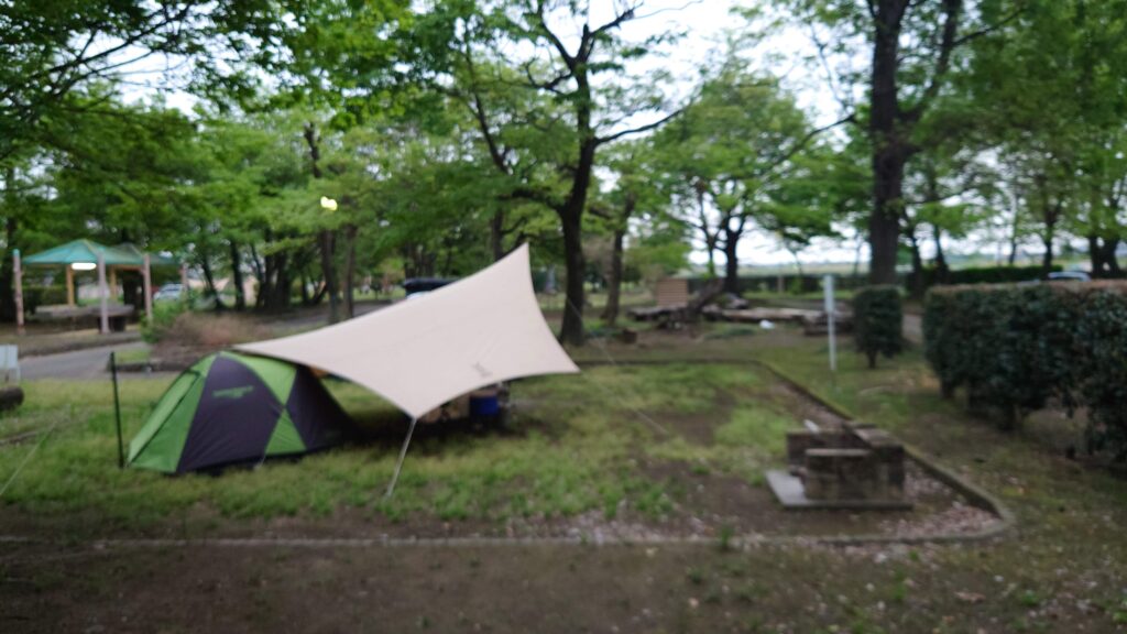 ゴールデンウイーク前の烏川オートキャンプ場 Official庭宿男dyism