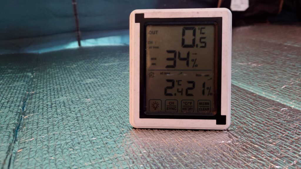 ゴールデンウイークカンパーニャ嬬恋キャンプ場の最低気温