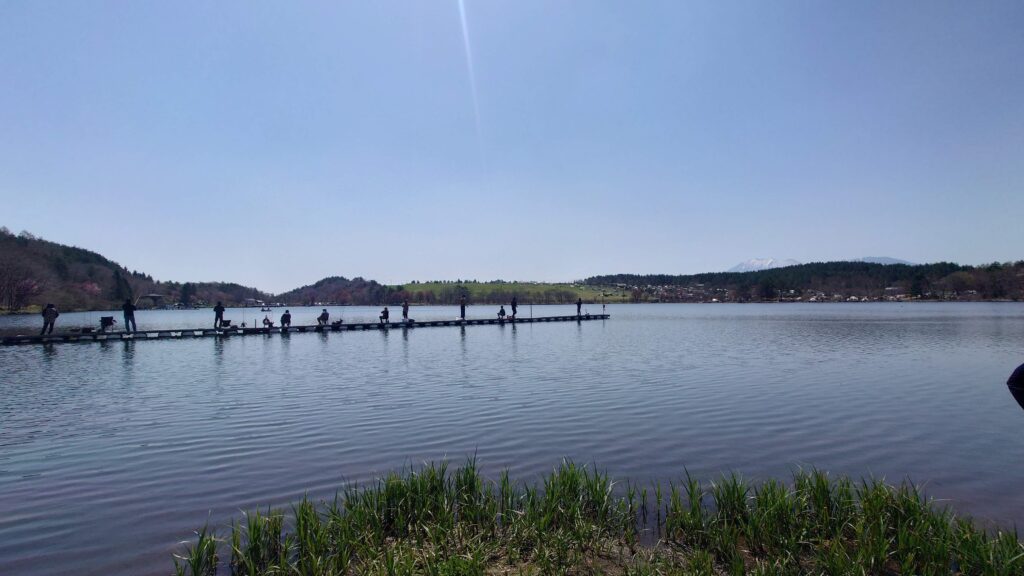 バラギ湖桟橋