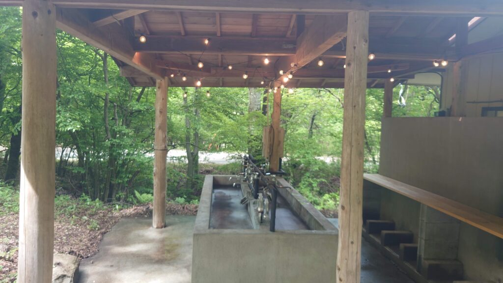 スポーツトレイン炊事場