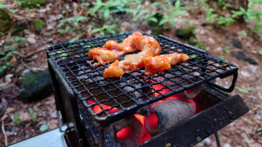牛シマチョウ炭火焼き