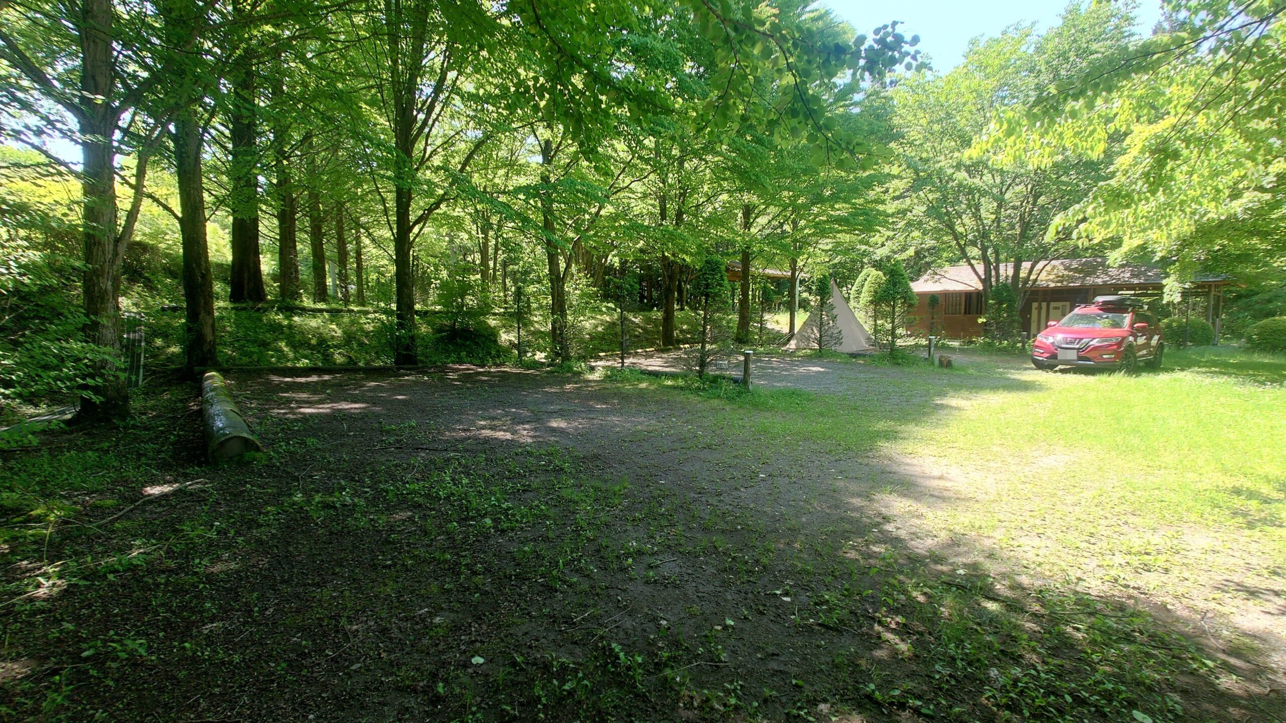 あづま森林公園キャンプ場オートサイト