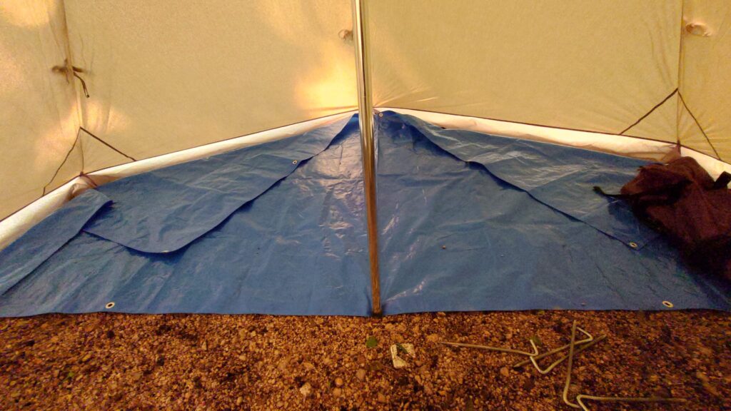 タッソTC六角形グランドシート