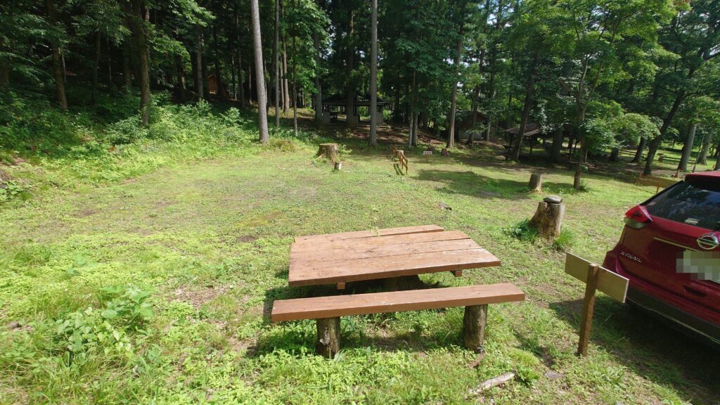 だんだんサイト駐車エリア