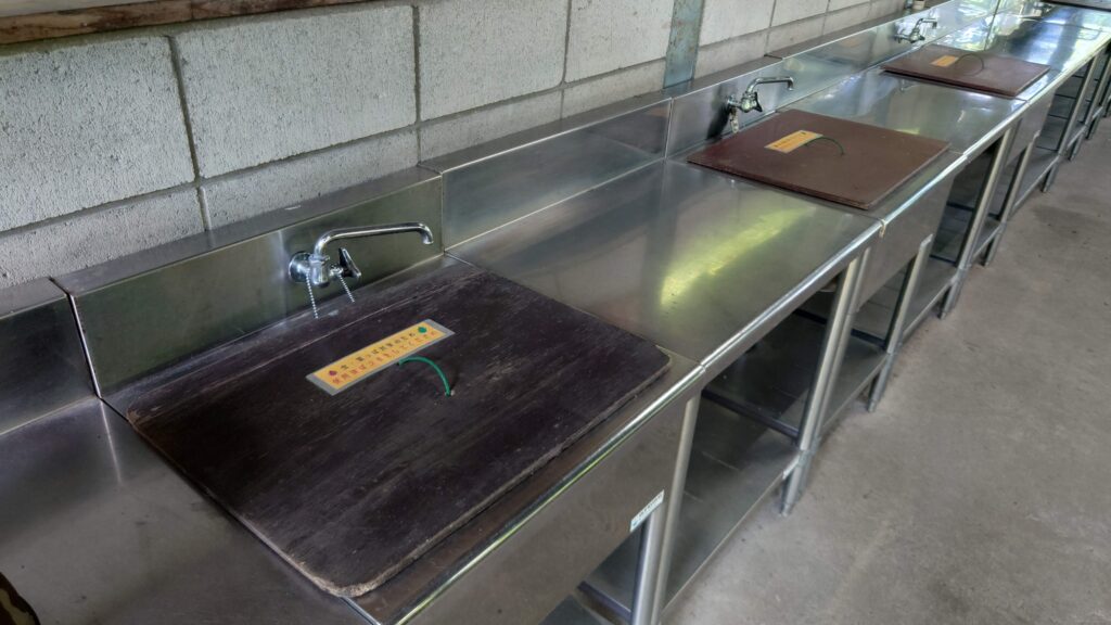 ちばむら炊事場シンクの蓋