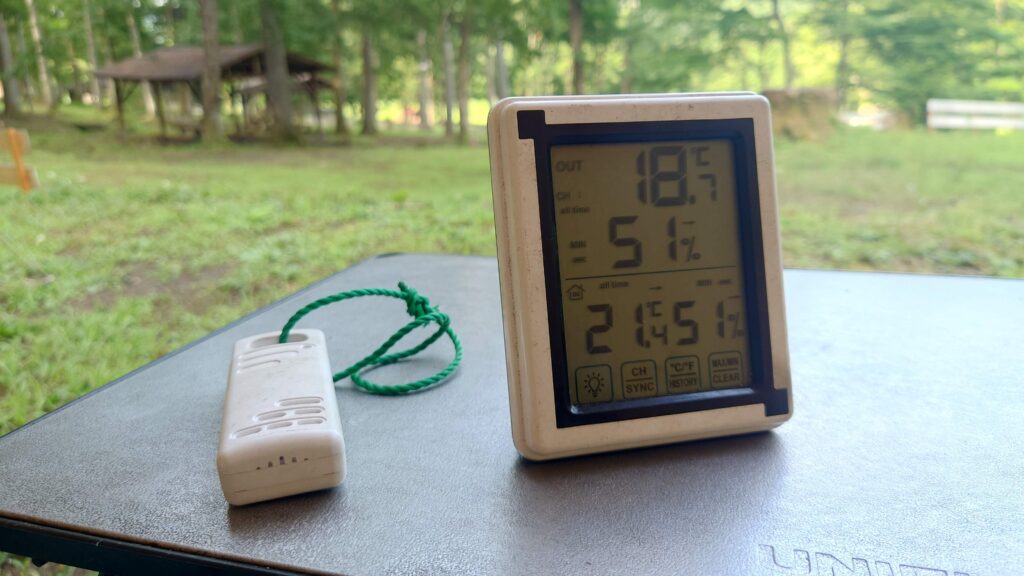 ちばむら6月中旬の最低気温