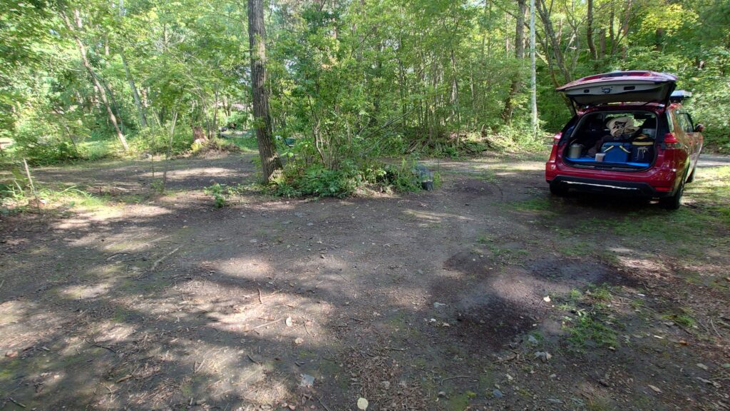 百年小屋キャンプ場林間サイト