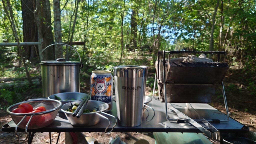 ビールとミニトマトとユニセラmini