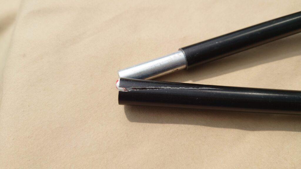 DODソロカマTCポールひび割れ