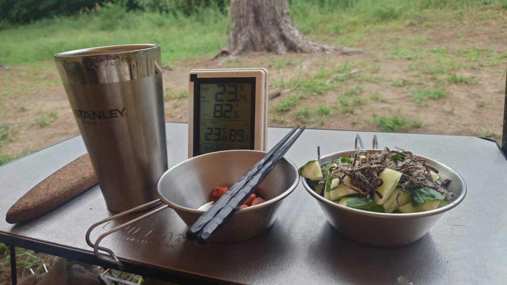 キュウリの塩昆布和え