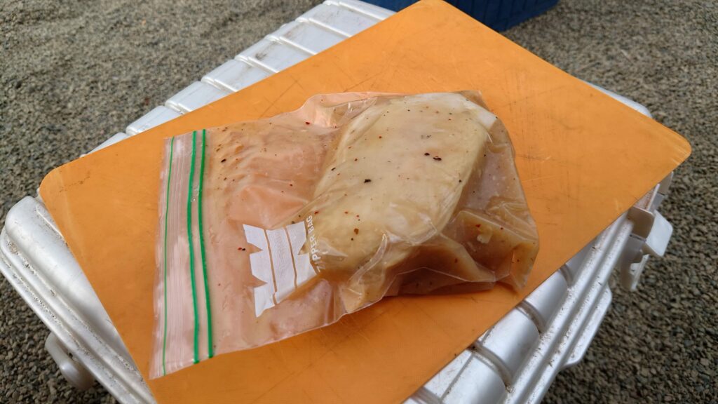 低温調理した鶏胸肉