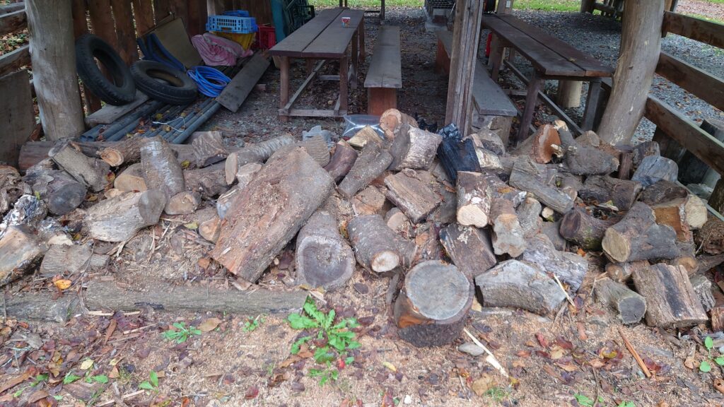 尾瀬高原オートキャンプ場廃材薪