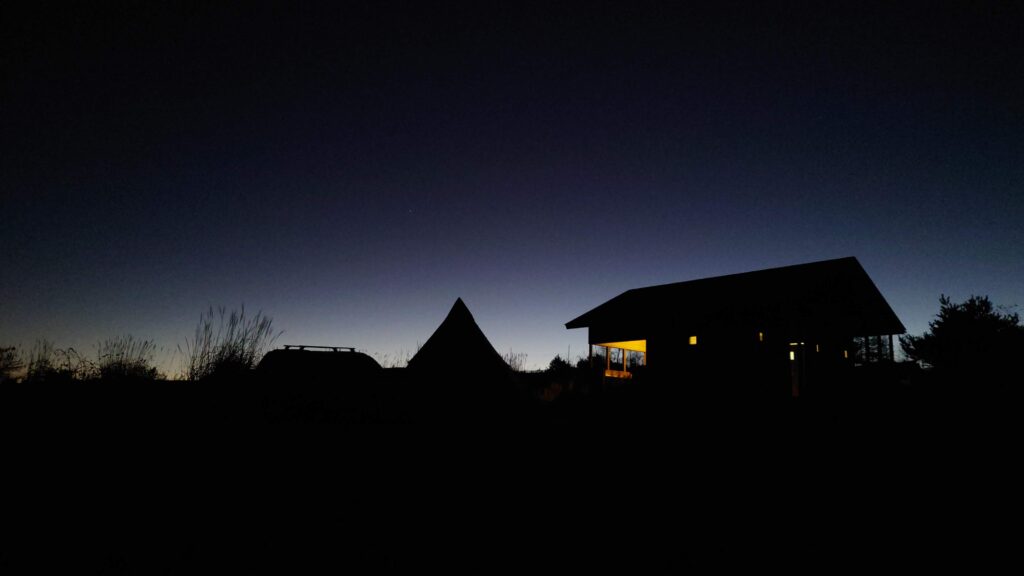 カンパーニャ嬬恋草原サイトの夜明け