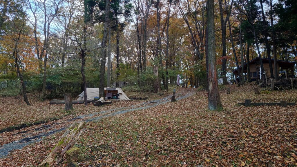 キャンプ冒険仲間下エリアソロカマTC