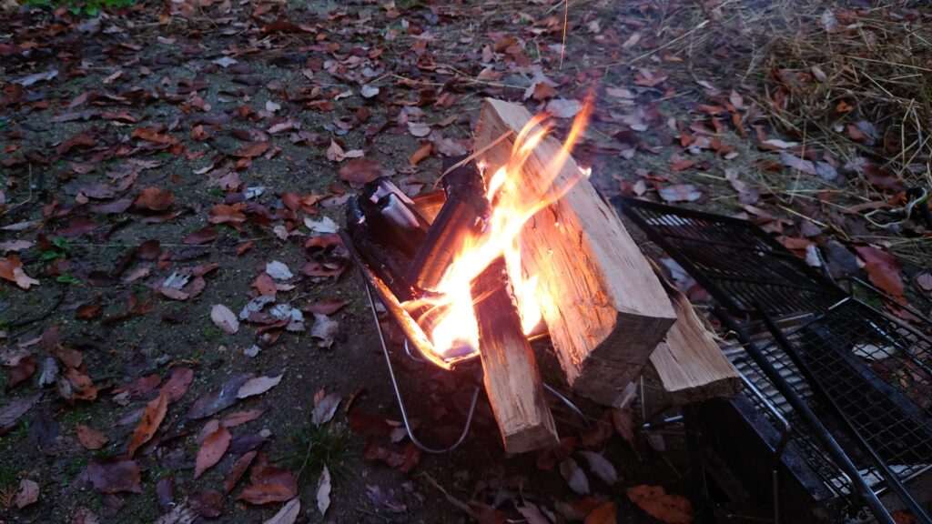 焚火