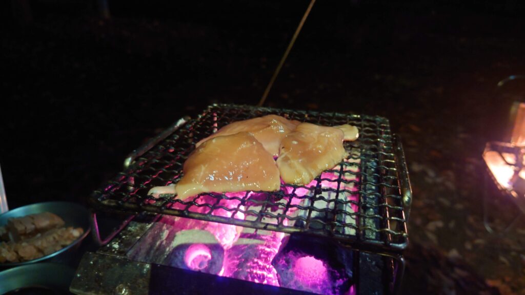 鶏胸肉の味付け肉
