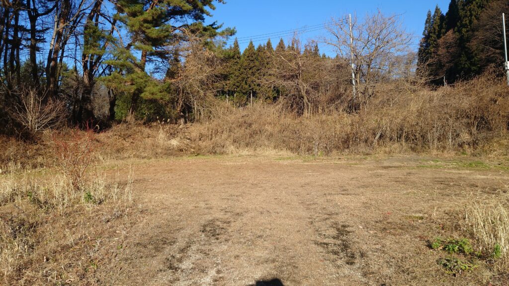 皇海山キャンプフォレスト星空サイト一番奥