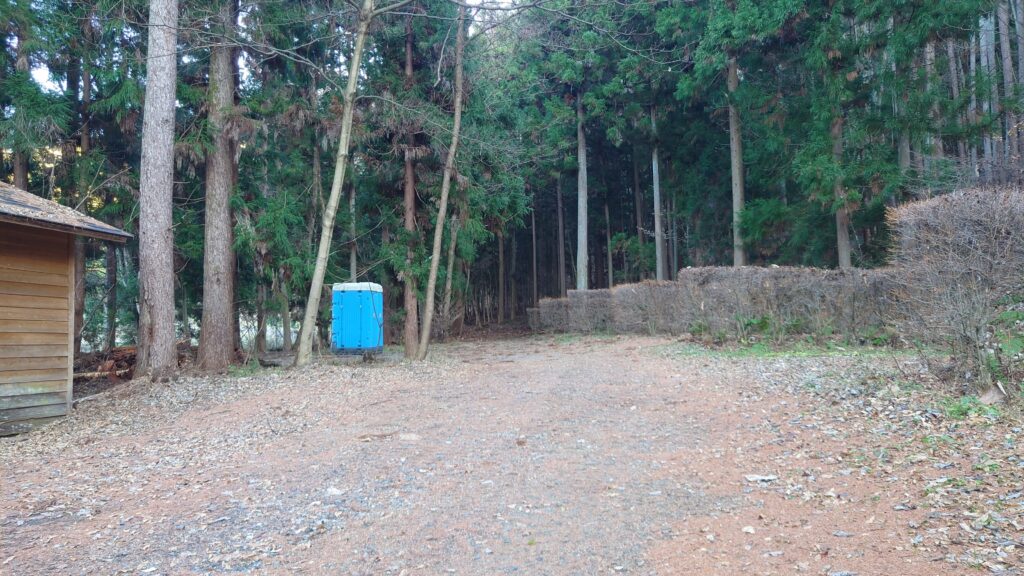 皇海山キャンプフォレスト林間サイト