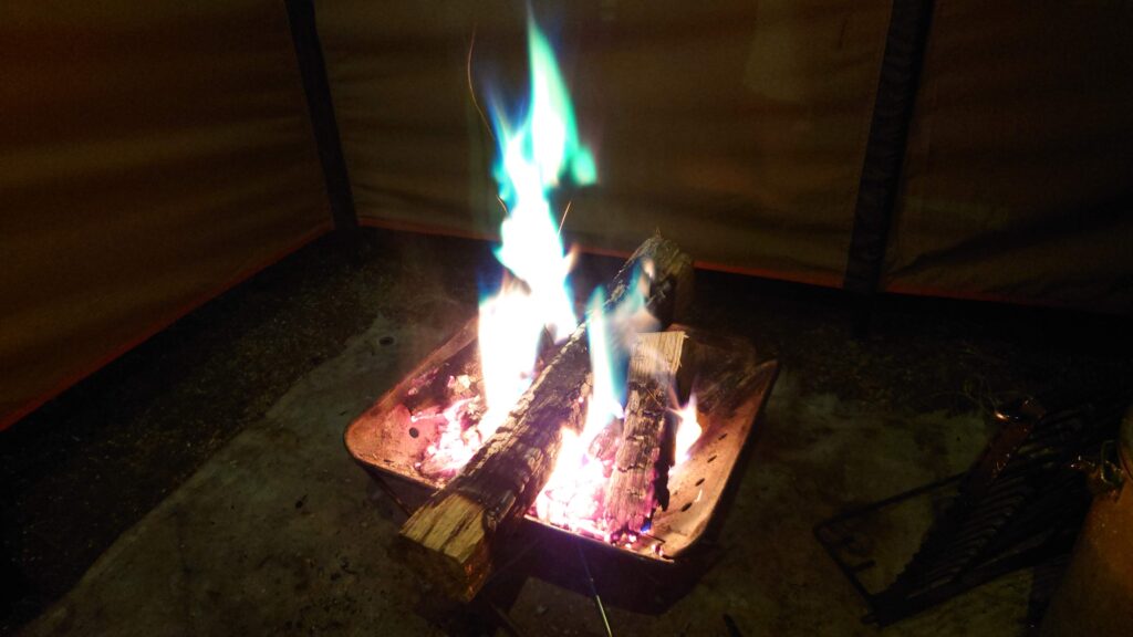 ART FIREを投入後20分