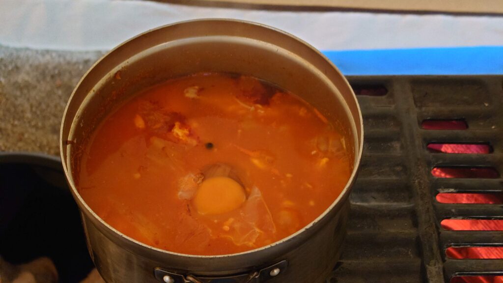 スンドゥブの残り