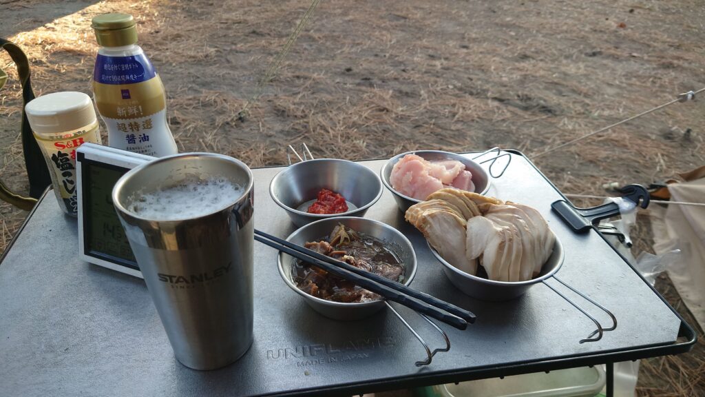 ビールとおつまみ