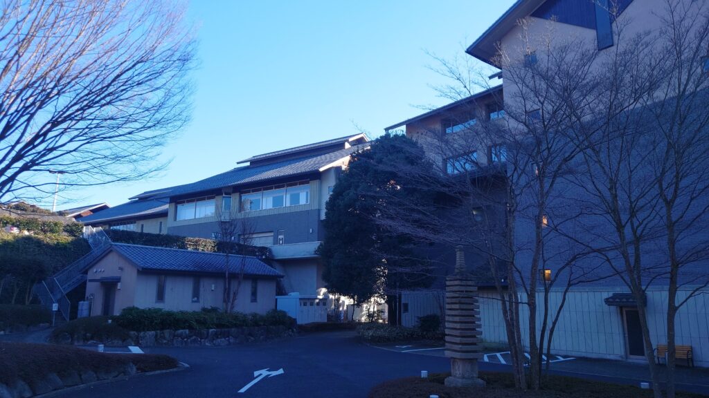 井頭温泉チャットパレス奥へ向かう通路