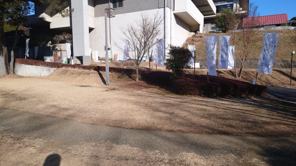 井頭温泉チャットパレスソロキャップエリア設営場所