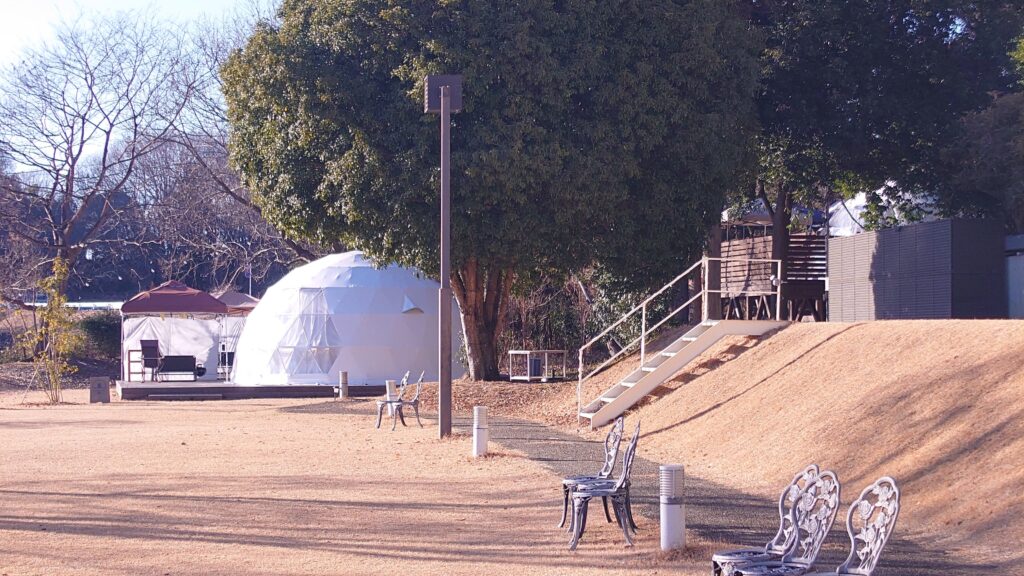 井頭温泉チャットパレスグランピング施設