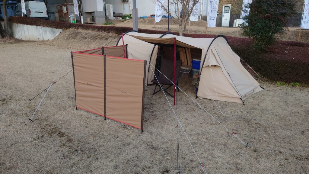 陣幕miniとソロカマTC