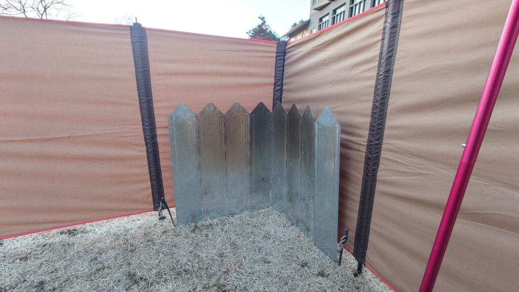 陣幕miniと焚火スクリーン