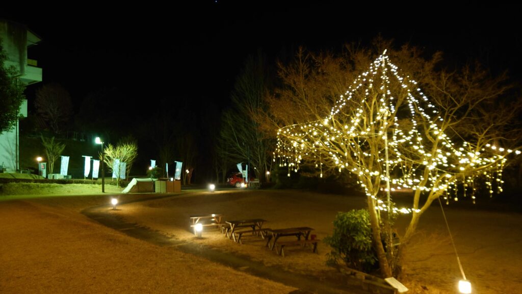 チャットパレス中央のイルイネション