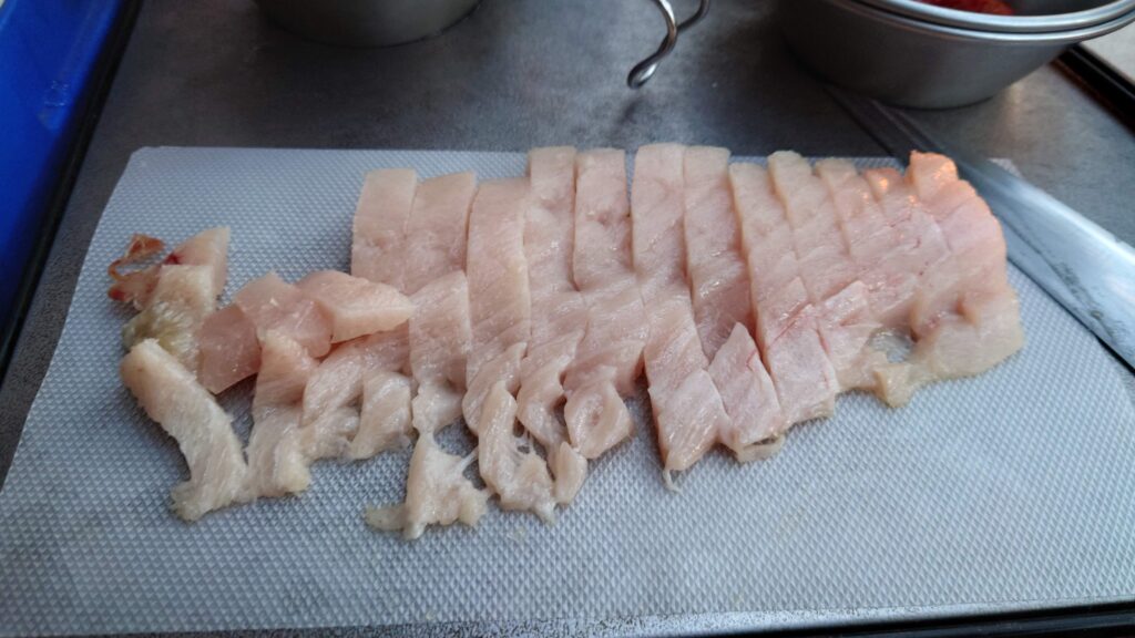 ビントロのお刺身